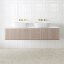 Clifton 1800mm Wall Hung Double Vanity